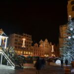 Vánoční strom na náměstí Republiky v roce 2017