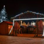 Vánoční strom na náměstí Republiky v roce 2017