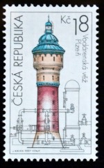 vodárenská věž v pivovaru