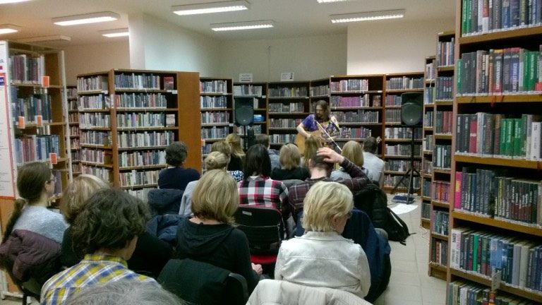 koncert v knihovně