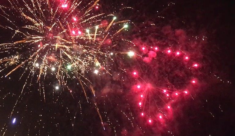 novoroční ohňostroj plzeň