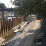 Stavba Náplavky na Radbuze