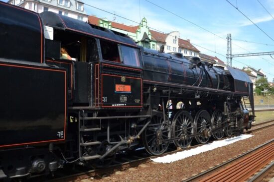 Prezidentský vlak v Plzni