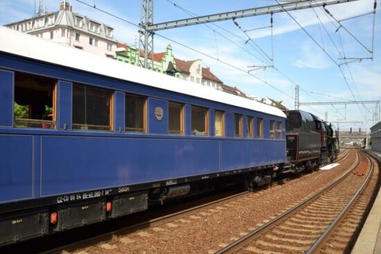 Prezidentský vlak v Plzni