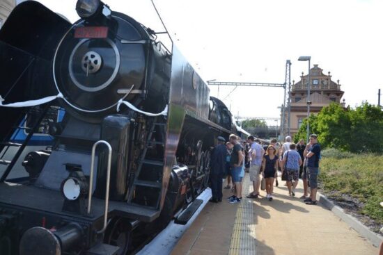 Prezidentský vlak v Plzni