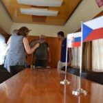 Prezidentský vlak v Plzni