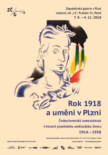 Rok 1918 a umění v Plzni