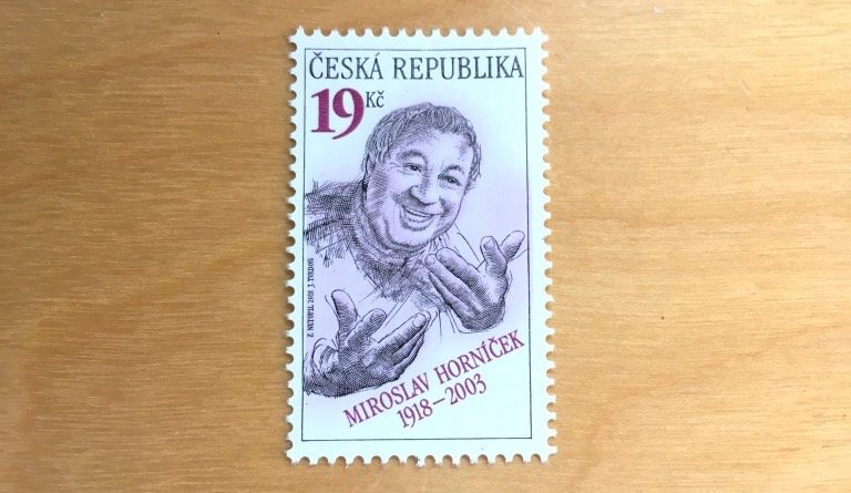 horníček na známce