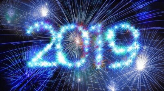 Novoroční ohňostroj 2019 Plzeň