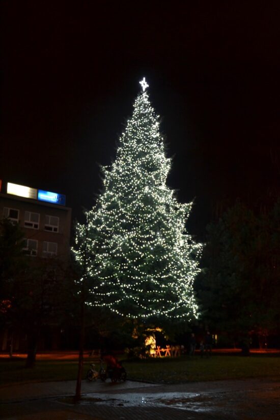 vánoční výzdoba na slovanech