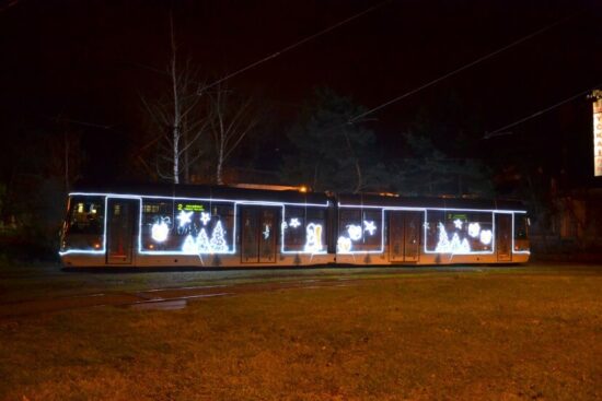 Vánoční tramvaj 2018