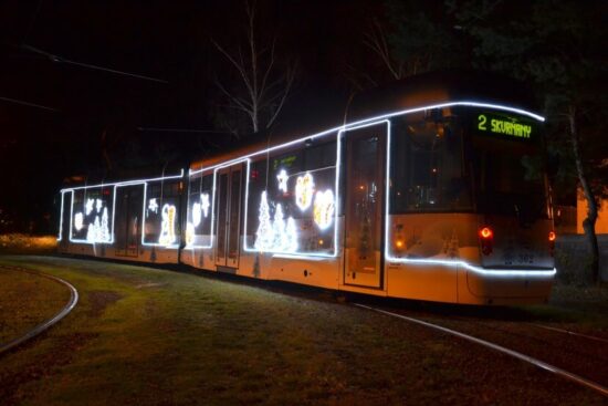 Vánoční tramvaj 2018