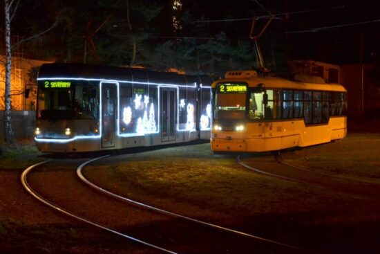 Vánoční tramvaj 2018