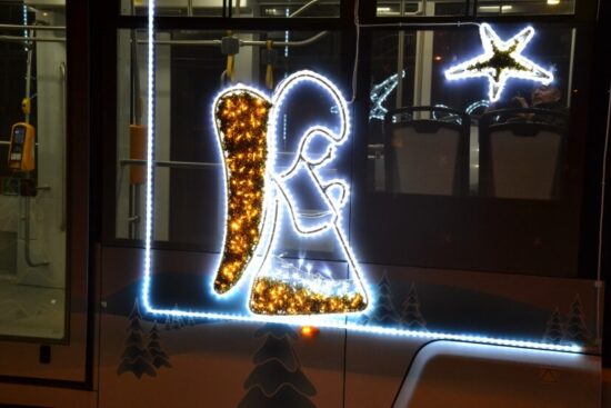 Vánoční tramvaj 2018