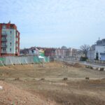 Stavba nové trati na Borská pole v Plzni