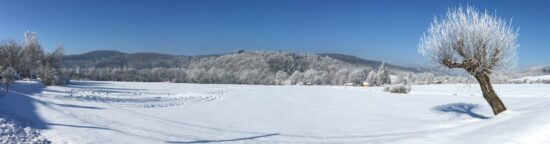 zima na jižním plzeňsku