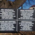 Pamětní deska připomínající hrůznou událost