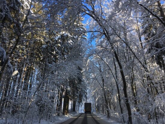 zima na jižním plzeňsku