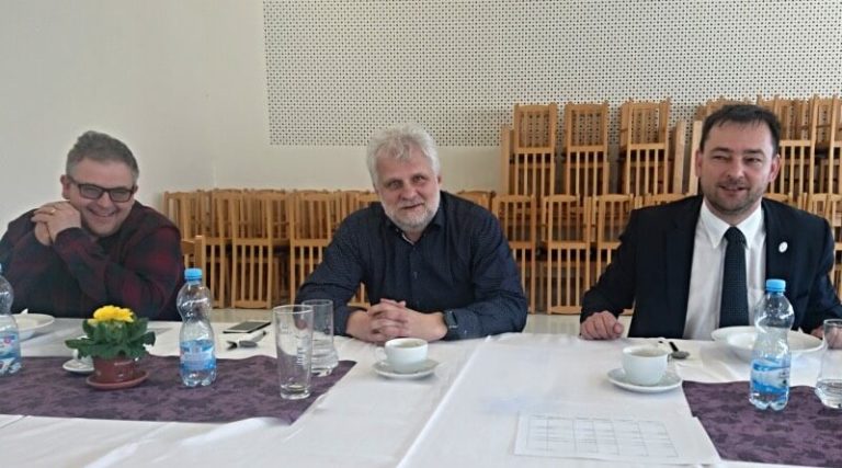 foto zleva: Jan Bostl, Jiří Vlk, Martin Sobotka