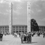 Olympijský stadion v Berlíně v roce 1936