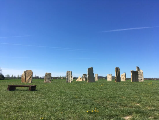 Geopunkturní kameny u Vstiše