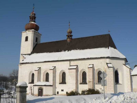 kostel Sobotín