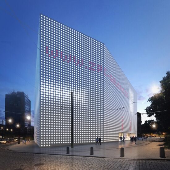 Vítězný návrh pro novou budovu