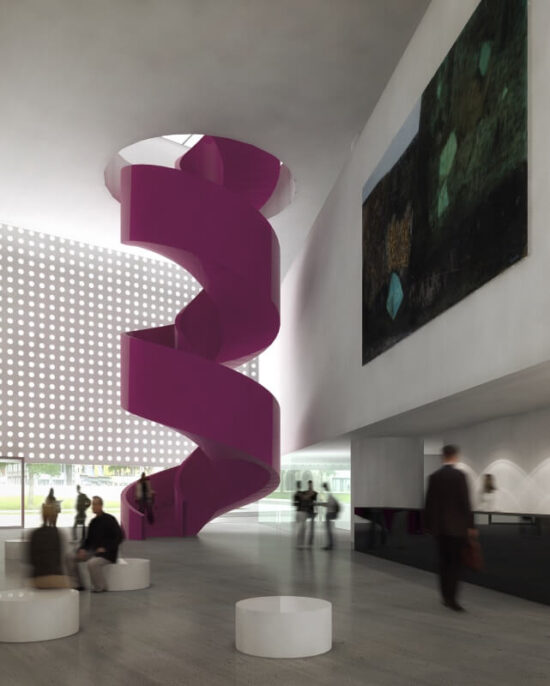 Exteriér plánované budovy