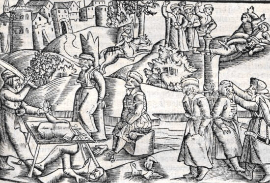 poprava ve středověku