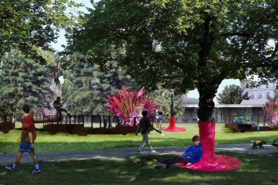 Vizualizace plochy po točce