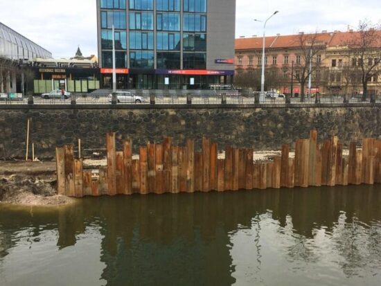 Průběh stavby v únoru 2019