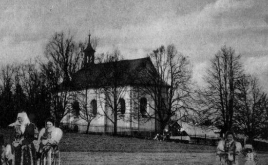 Dobová fotografie z Veselé hory