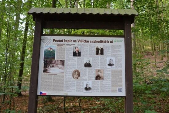 Informační tabule o kapli