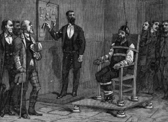 Poprava Kemmlera v představě malíře.