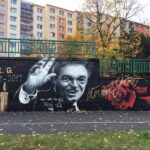 Graffiti s Karlem Gottem