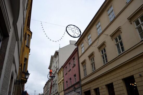 Instalace vánoční výzdoby