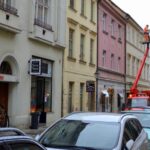 Instalace vánoční výzdoby