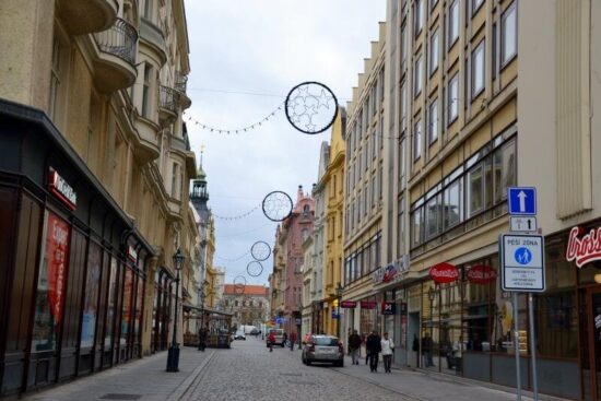 Instalace vánoční výzdoby