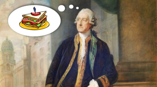 johm montagu myslí na sandwich