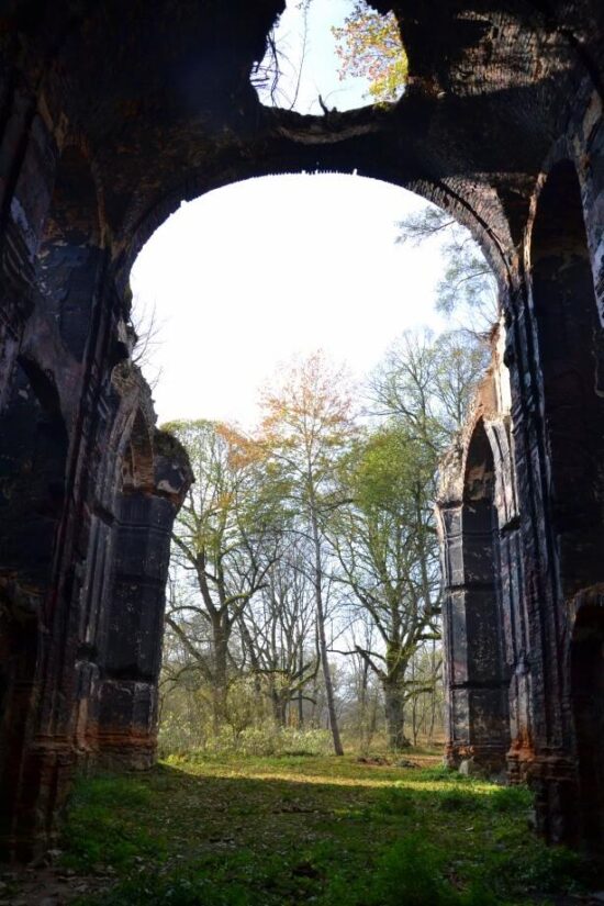 Zřícenina kostela sv. Jana Křtitele