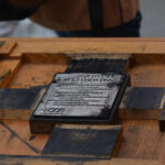 Středověký tiskařský stroj