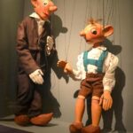 Spejbl a Hurvínek v Muzeu loutek