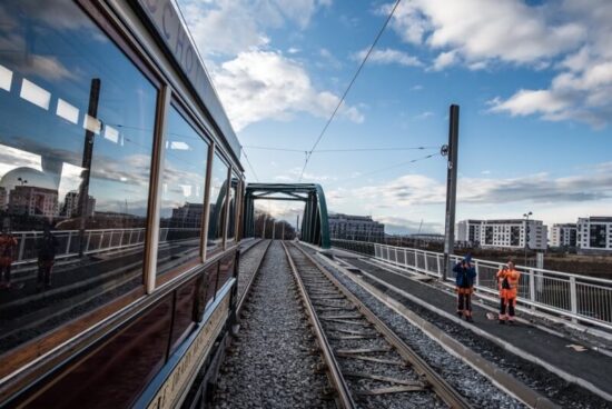 Otevření tramvajové trati