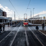 Otevření tramvajové trati