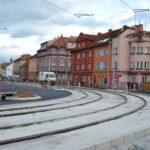 trať na bory - stavba