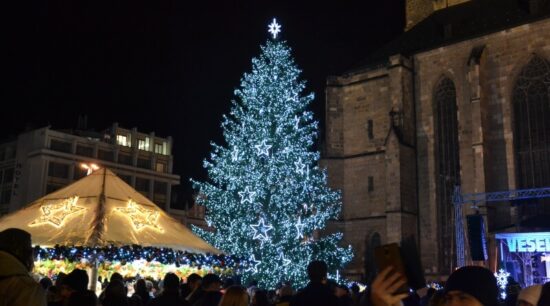Vánoční strom Plzeň 2019