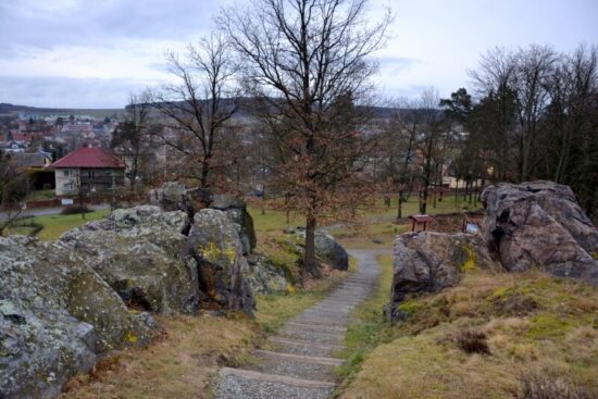 Pohled z letohrádku