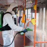 Desinfikování formou mlhování