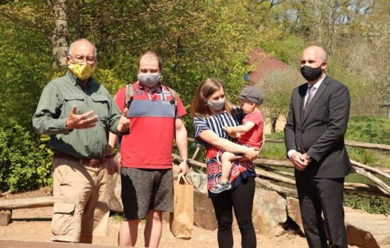 První návštěvníci