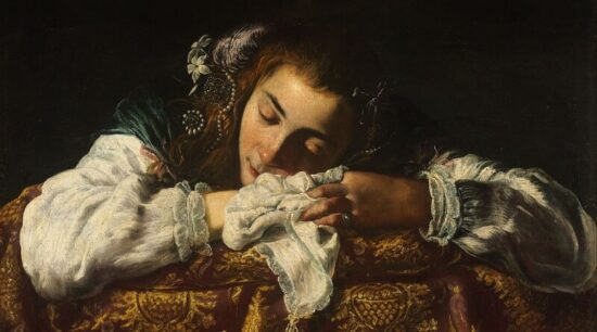 Domenico Fetti - Spící dívka